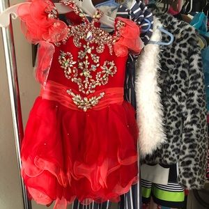 Ritzee little girl pageant dress